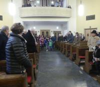Die Kinder kommen nach dem KiWo wieder in die Kirche (Foto: PG)